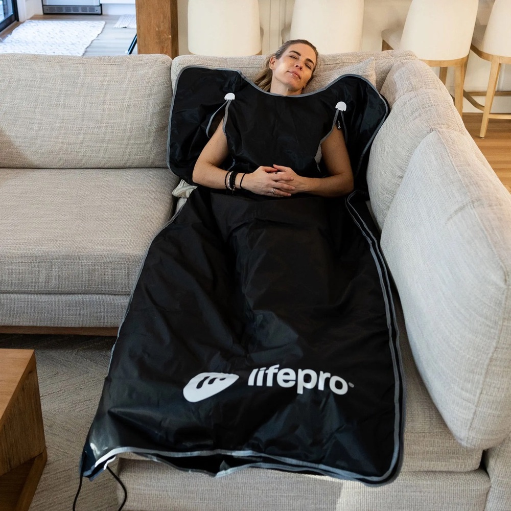 Lifepro bioremedy infrared sauna wrap NEVER USED WITH ORIGINAL BOX